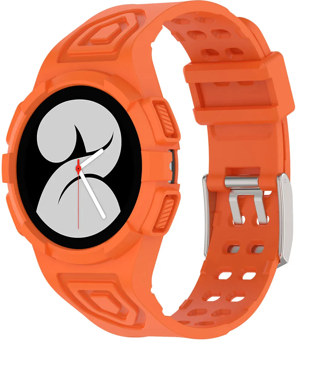 Bracelet de montre en silicone transparent