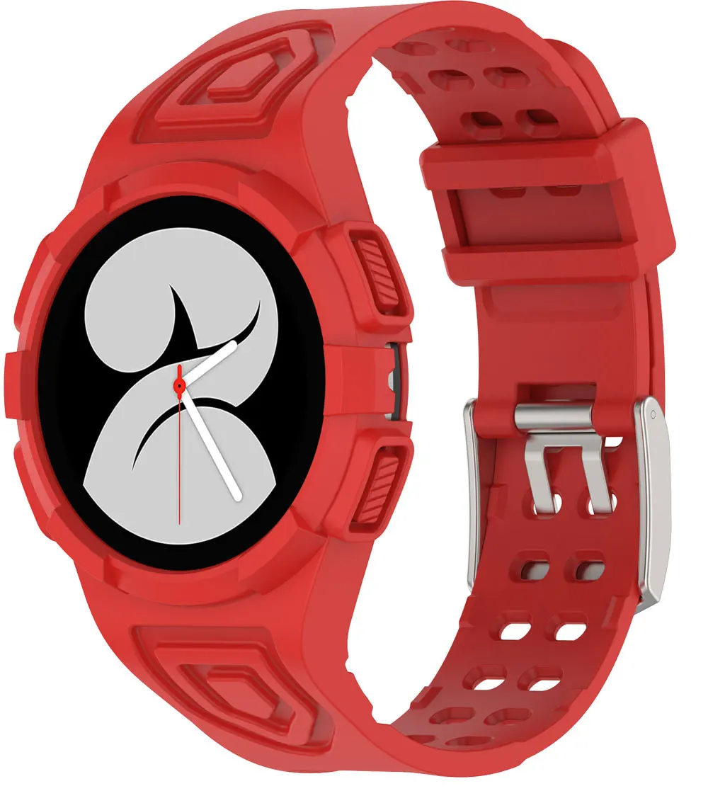 Bracelet de montre en silicone transparent