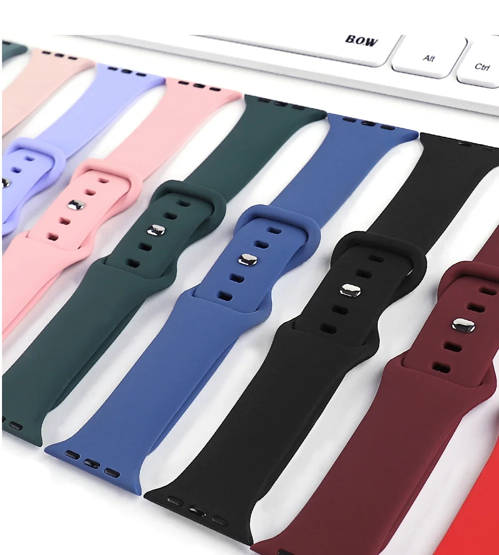 Bracelet en silicone pour Apple Watch