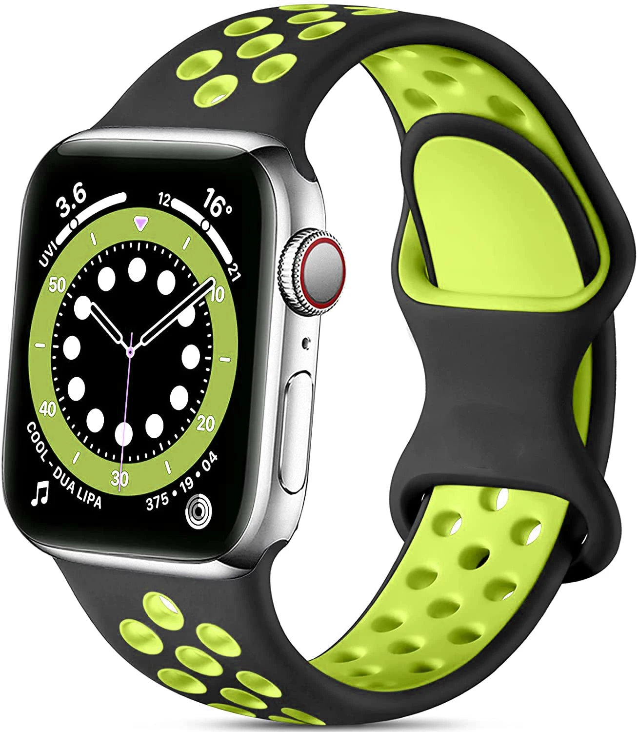 Image du bracelet en silicone pour Apple Watch