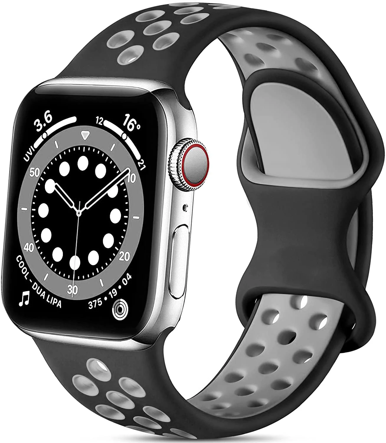 Image du bracelet en silicone pour Apple Watch