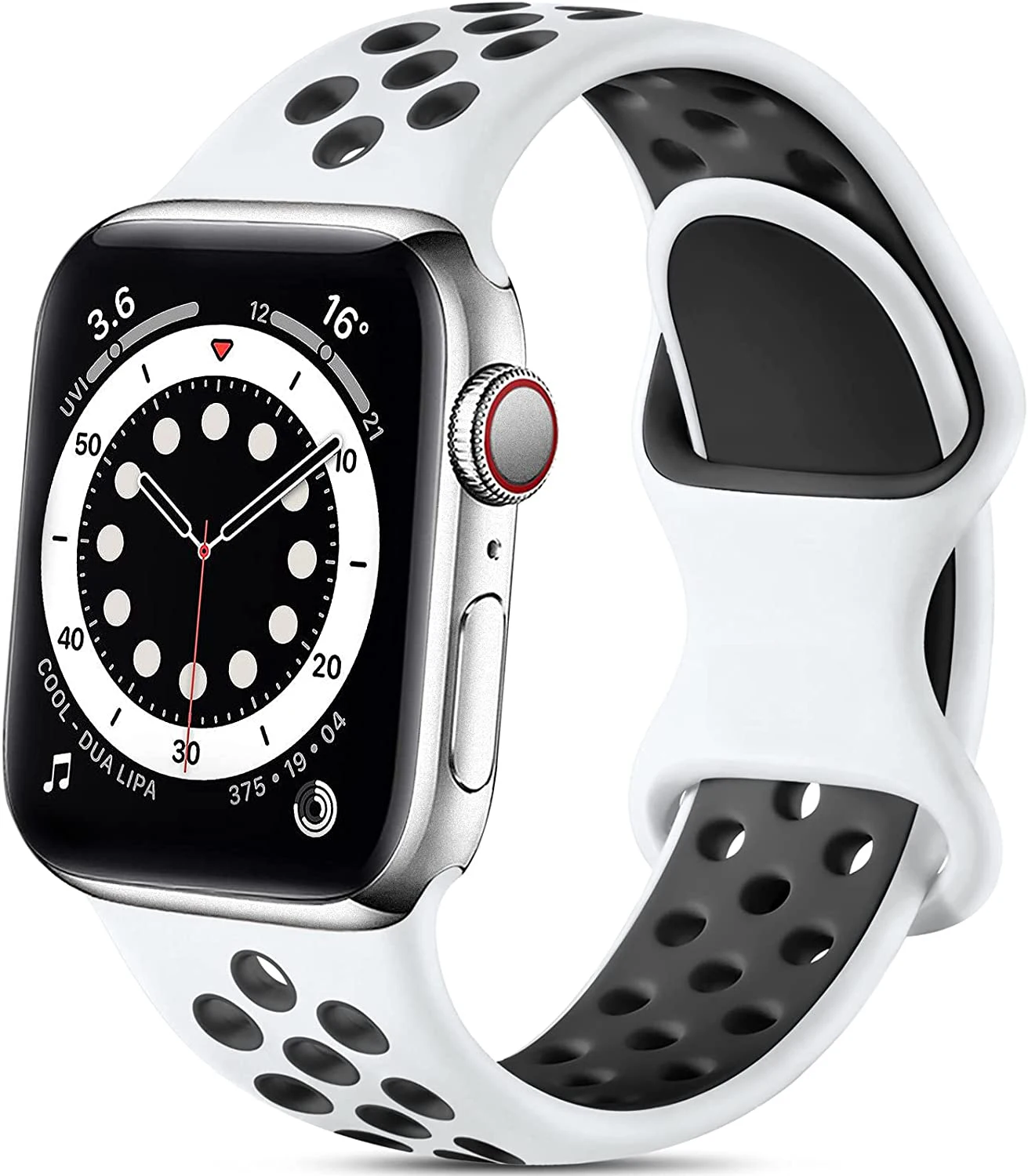 Image du bracelet en silicone pour Apple Watch