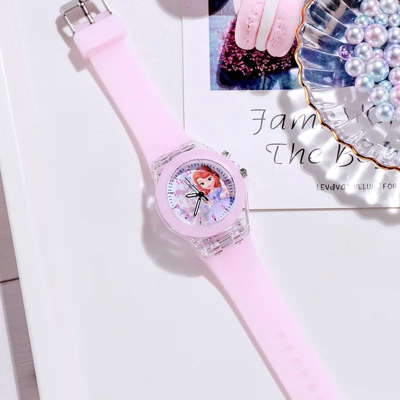 Montre princesse Disney Frozen pour filles