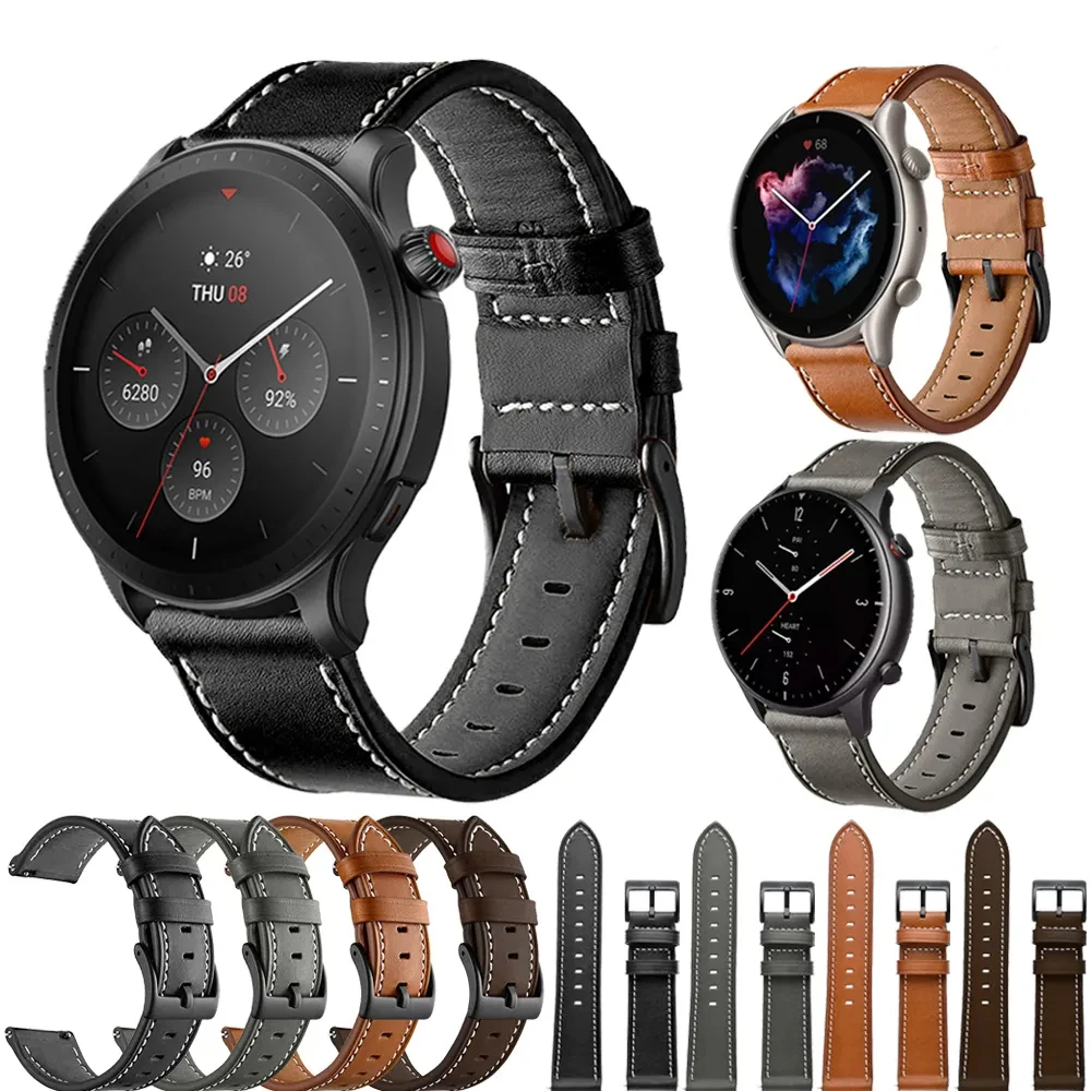 Bracelet Montre En Cuir