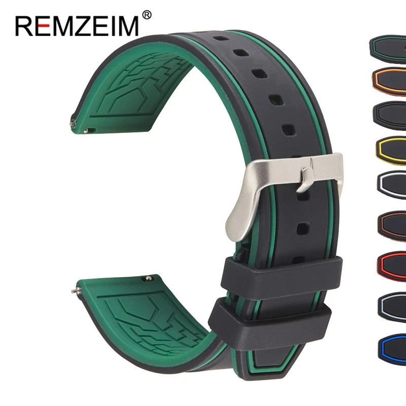 Bracelet Montre 18Mm Silicone