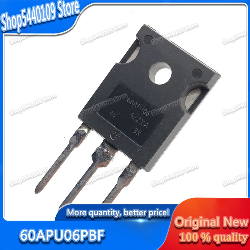 Lot De 10 Diodes Rapides MUR1560G TO-220 - 600V - 175°C - Pour électronique De Puissance
