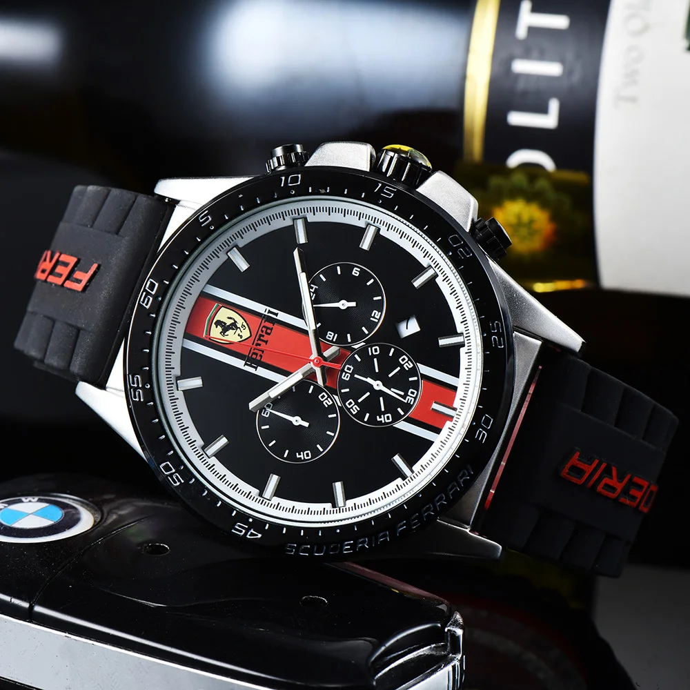 Montre à Quartz de Style Sportif pour Homme