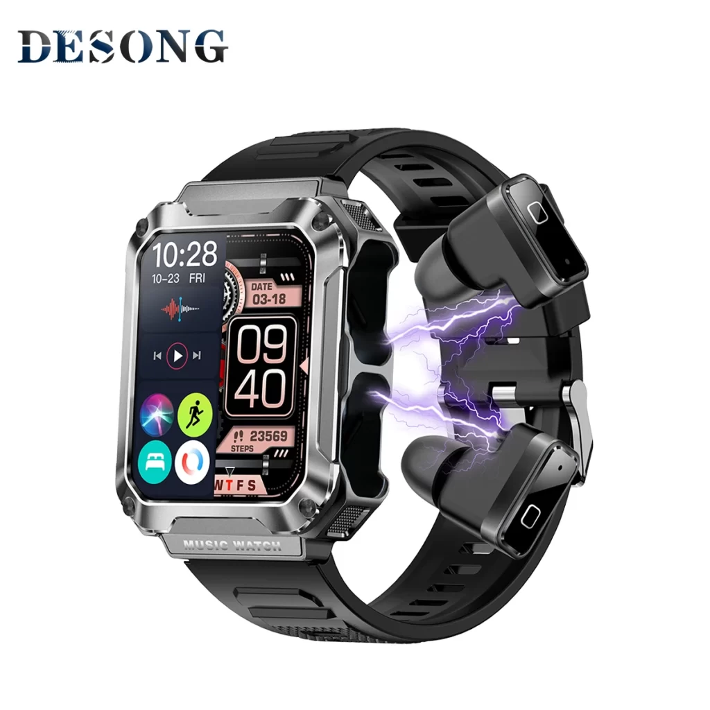 Montre Connectée Avec Écouteur Intégré