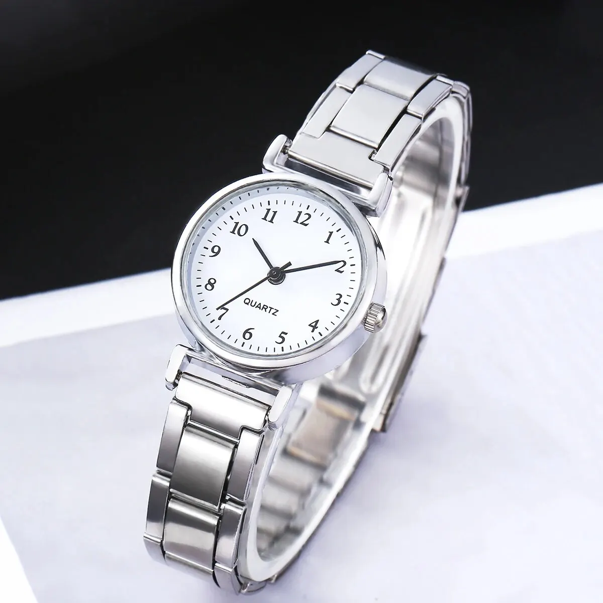 Montre D’infirmière à Clip Argentée – Lot De 2, Aiguilles Lumineuses, Portable Pour Professionnels De Santé