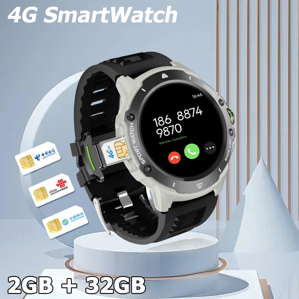 Montre Avec Carte Sim Intégrée 4G