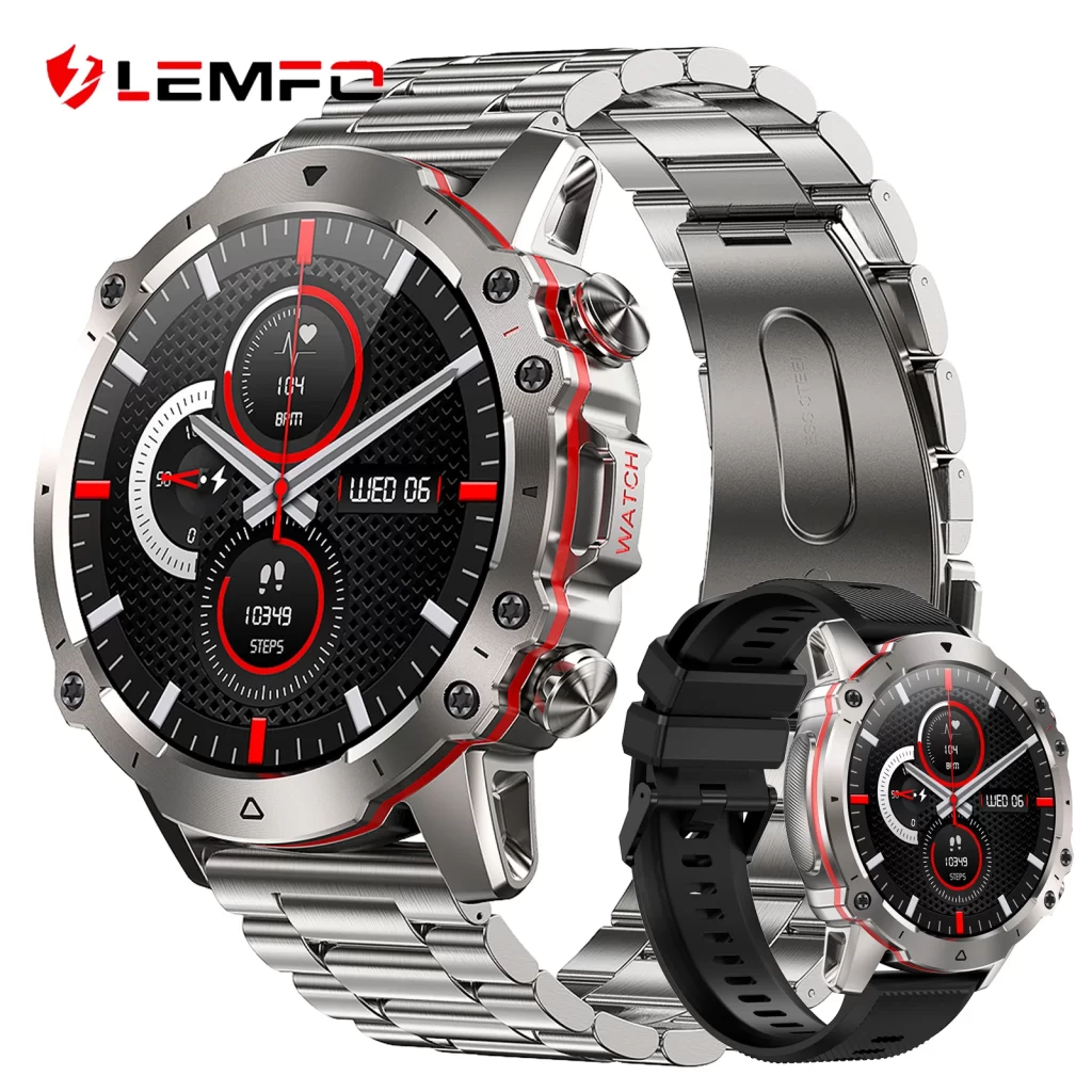 Montre Connectée Homme Grand Ecran