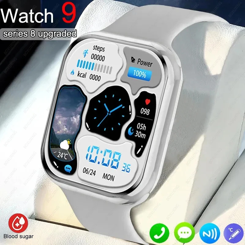 Montre Connectée Homme Grand Ecran