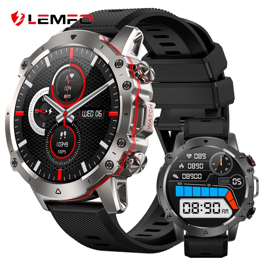Montre Connectée Homme Grand Ecran