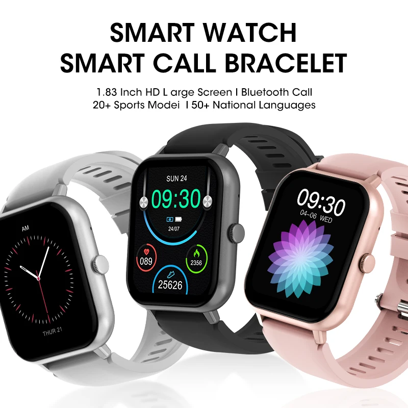 Montre Connectée Violette