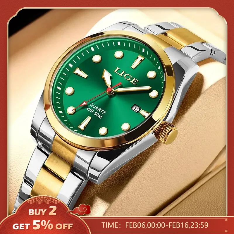 Montre Verte Homme