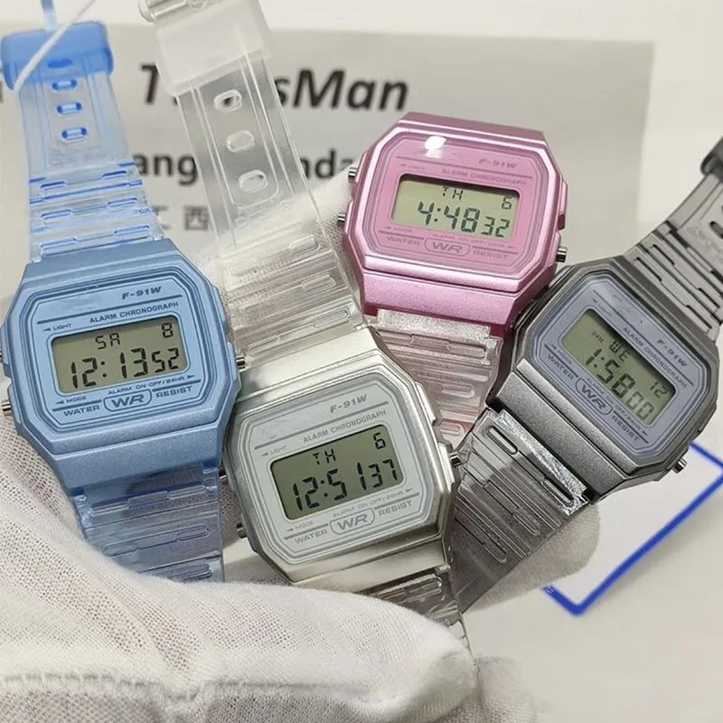 Montre Transparente Femme