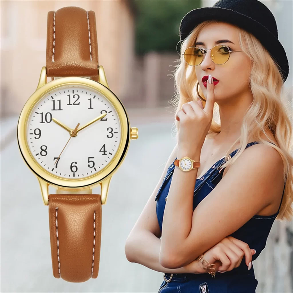 Montre Chiffre Arabe Femme