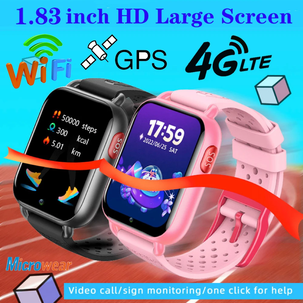 Montre Avec Carte Sim Intégrée 4G