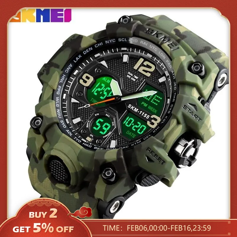 Montre Homme Verte