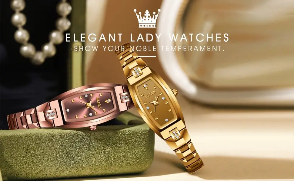 Montres OLEVS or/or rose
