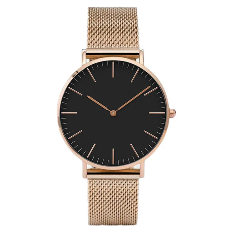 Montre de luxe en or Rose pour femmes