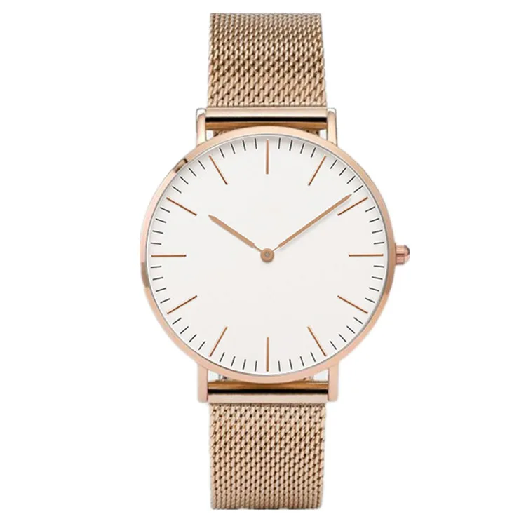 Montre de luxe en or Rose pour femmes