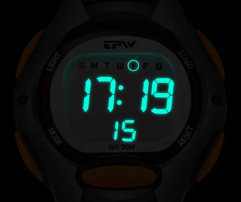 Rétroéclairage EL de la montre