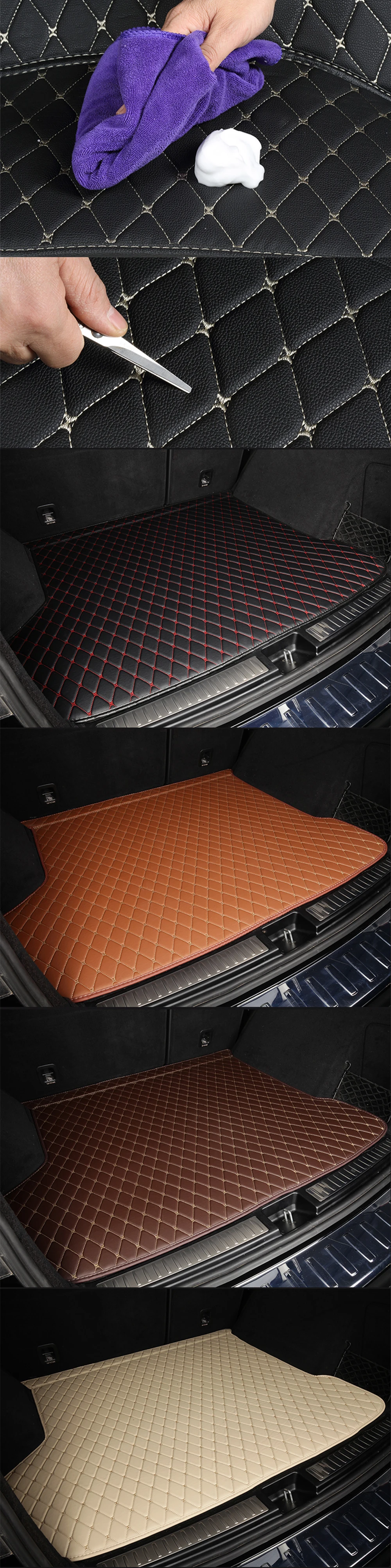 Tapis de coffre de voiture affichage des détails