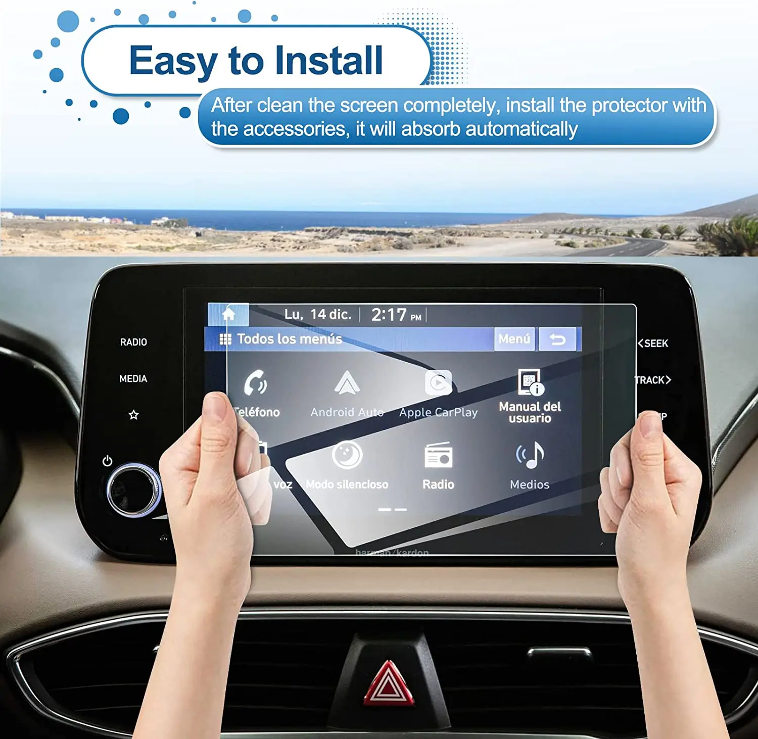 Protecteur d'Écran Tactile en Verre