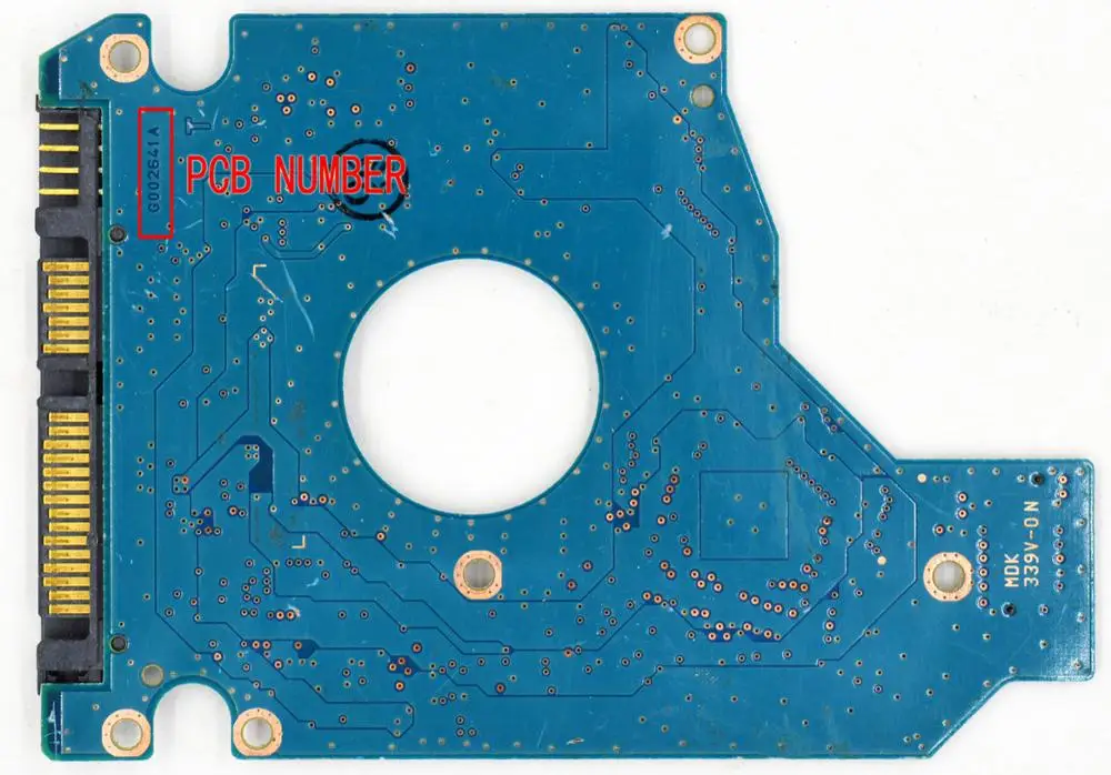 Carte PCB/logique de disque dur TOSHIBA