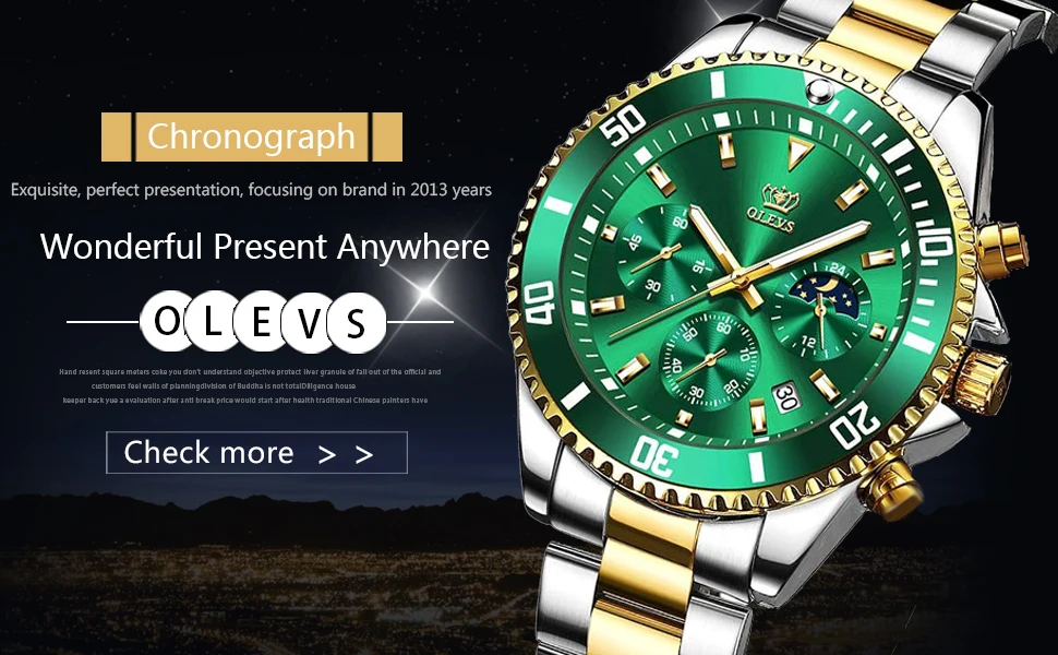 Montre OLEVS pour hommes