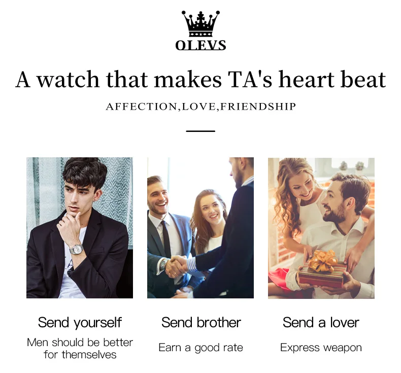 Montre OLEVS pour hommes