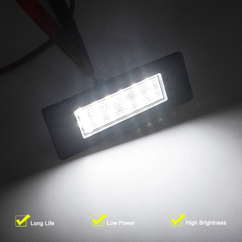 Lampe de plaque d'immatriculation LED pour Audi