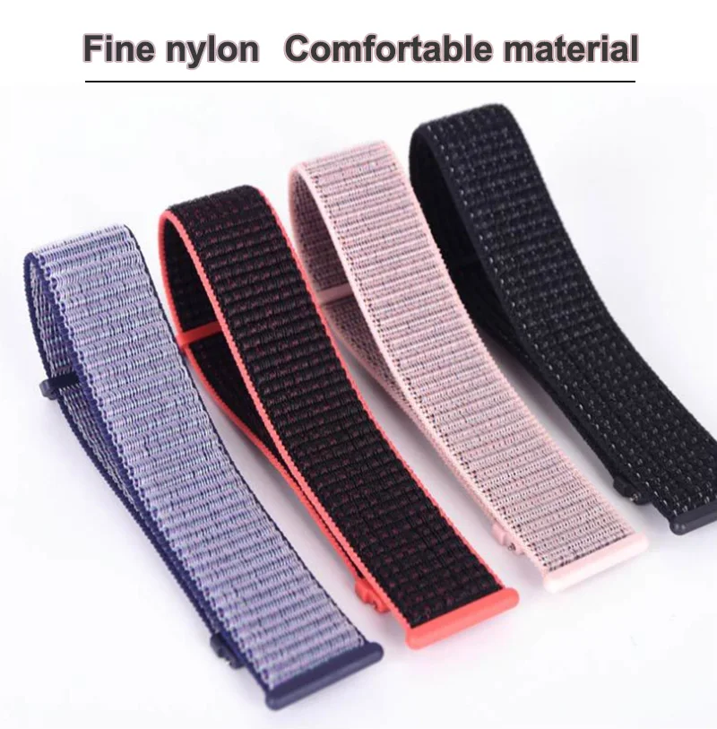 Bracelet en nylon pour montre Garmin