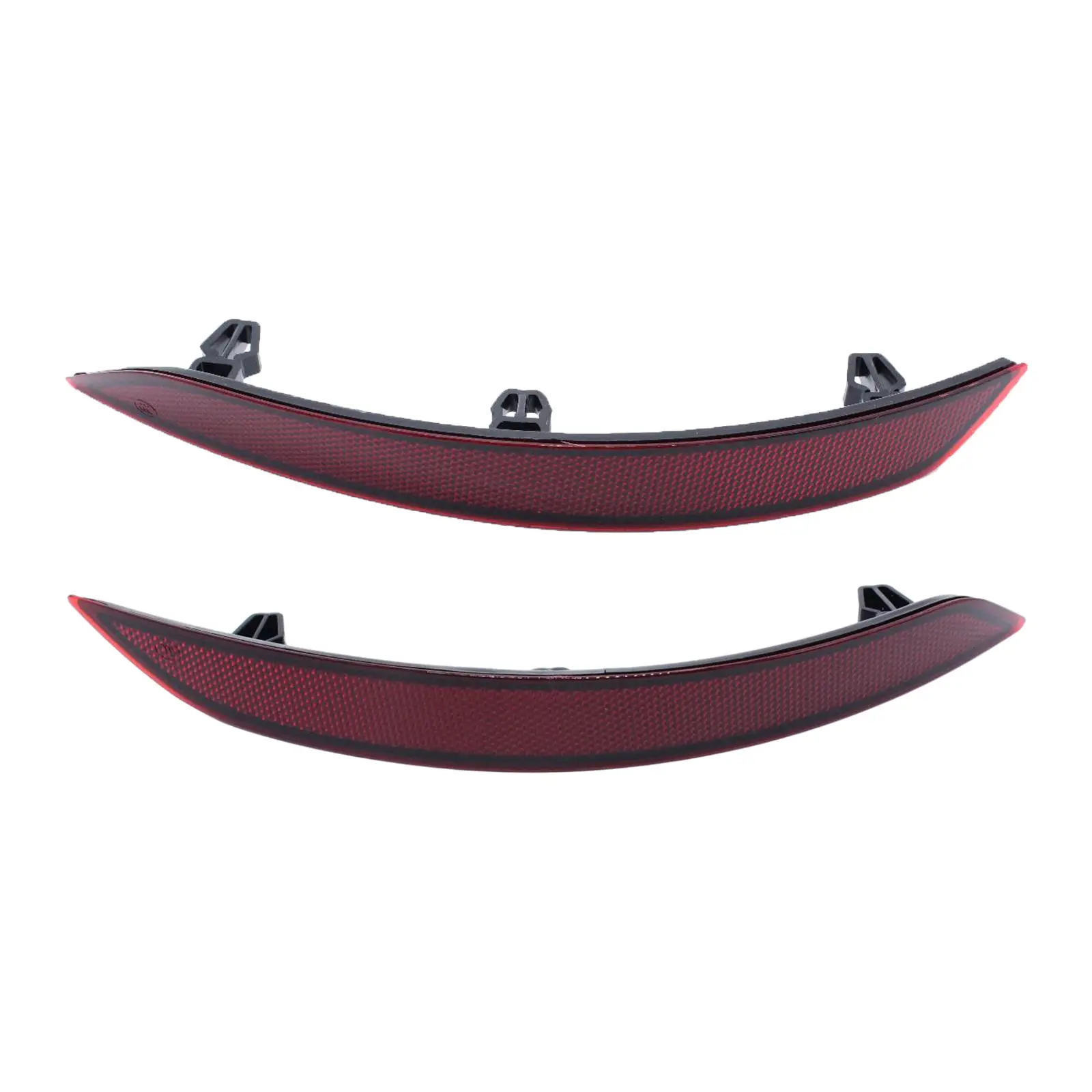 Bumper Reflector Left Right Plastic Exterior Car Auto Part Parts Compatible Replace Moulding Rear Fit for Audi A3 S3