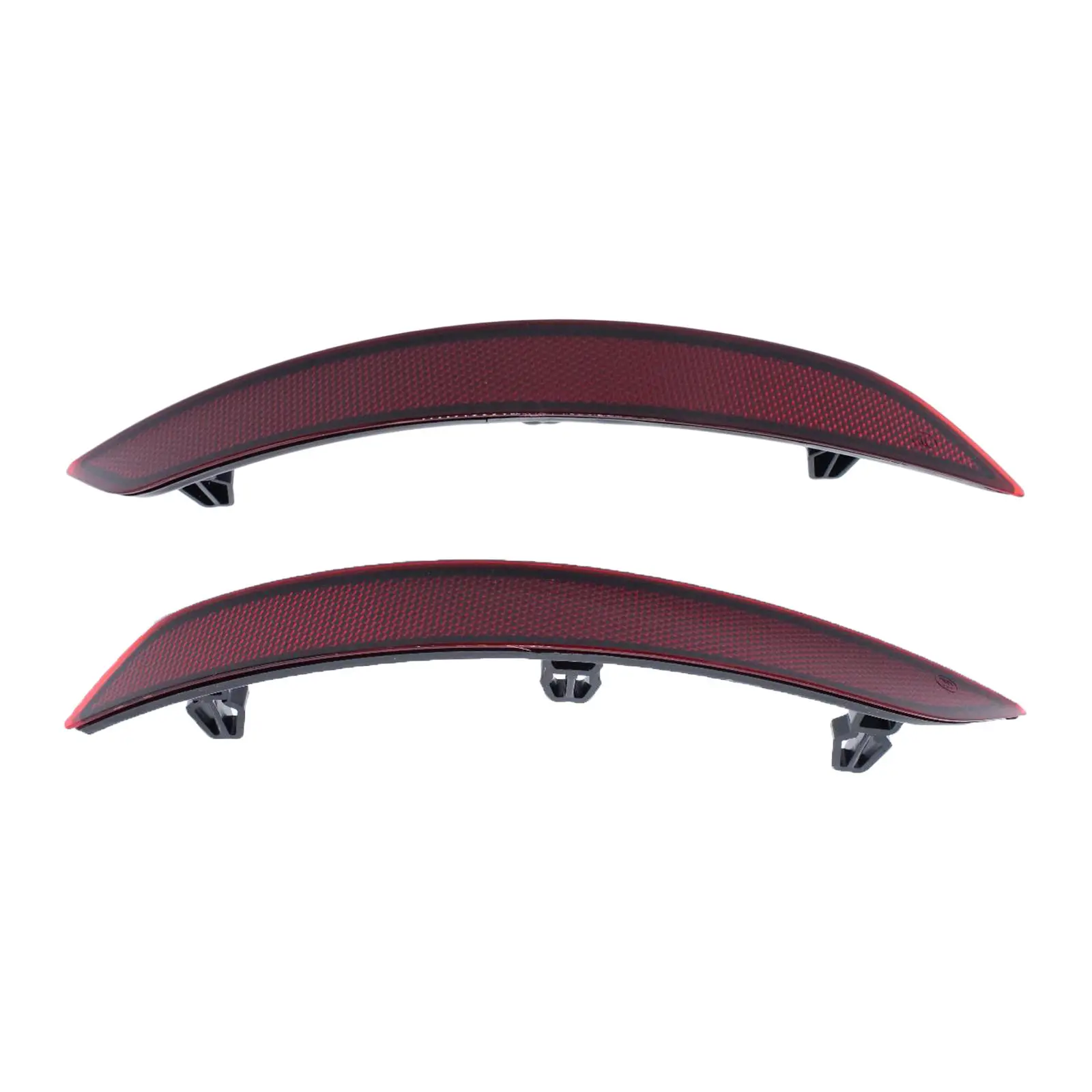 Bumper Reflector Left Right Plastic Exterior Car Auto Part Parts Compatible Replace Moulding Rear Fit for Audi A3 S3