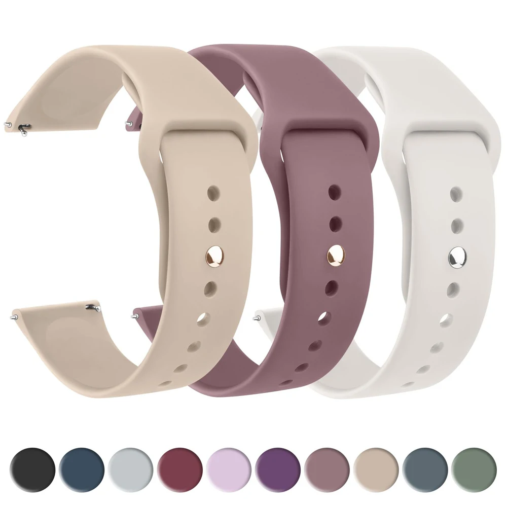 Bracelet Montre Silicone 20Mm