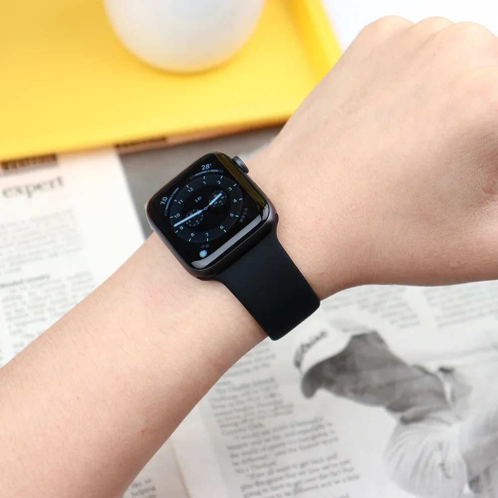 Bracelet en silicone pour Apple Watch Band