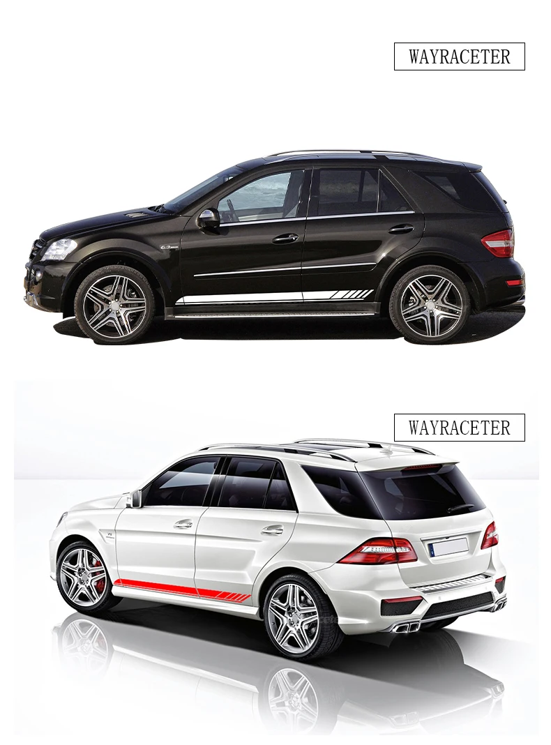 Autocollant latéral de porte style Jas