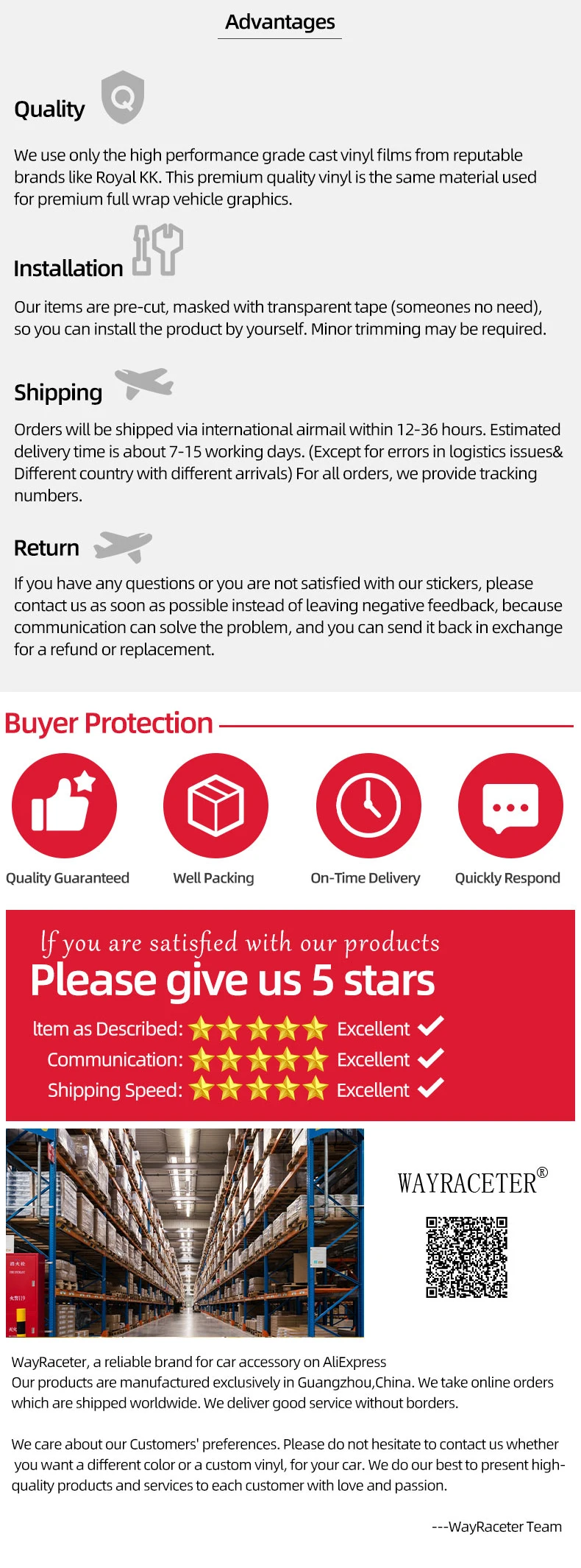 Autocollant latéral de porte style Jas