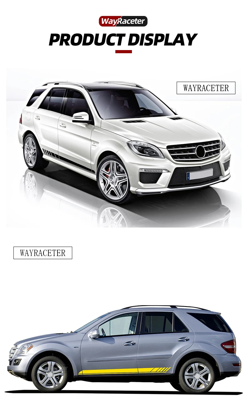 Autocollant latéral de porte style Jas