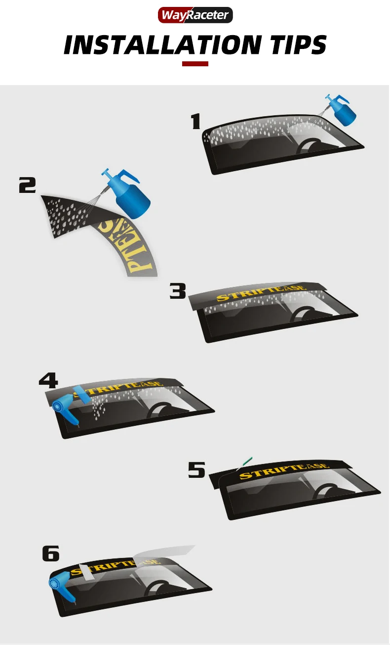 Autocollant latéral de porte style Jas