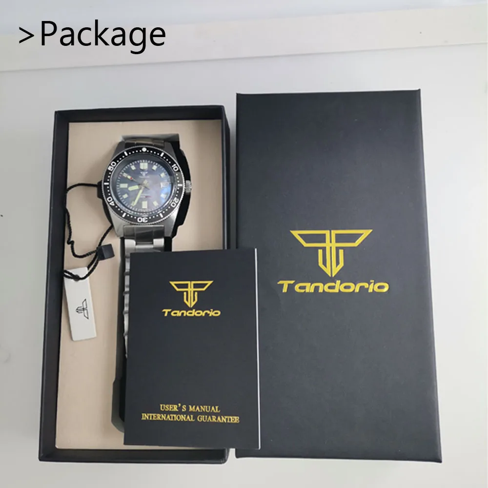 Montre-Bracelet Mécanique Pilote Tandorio en Acier