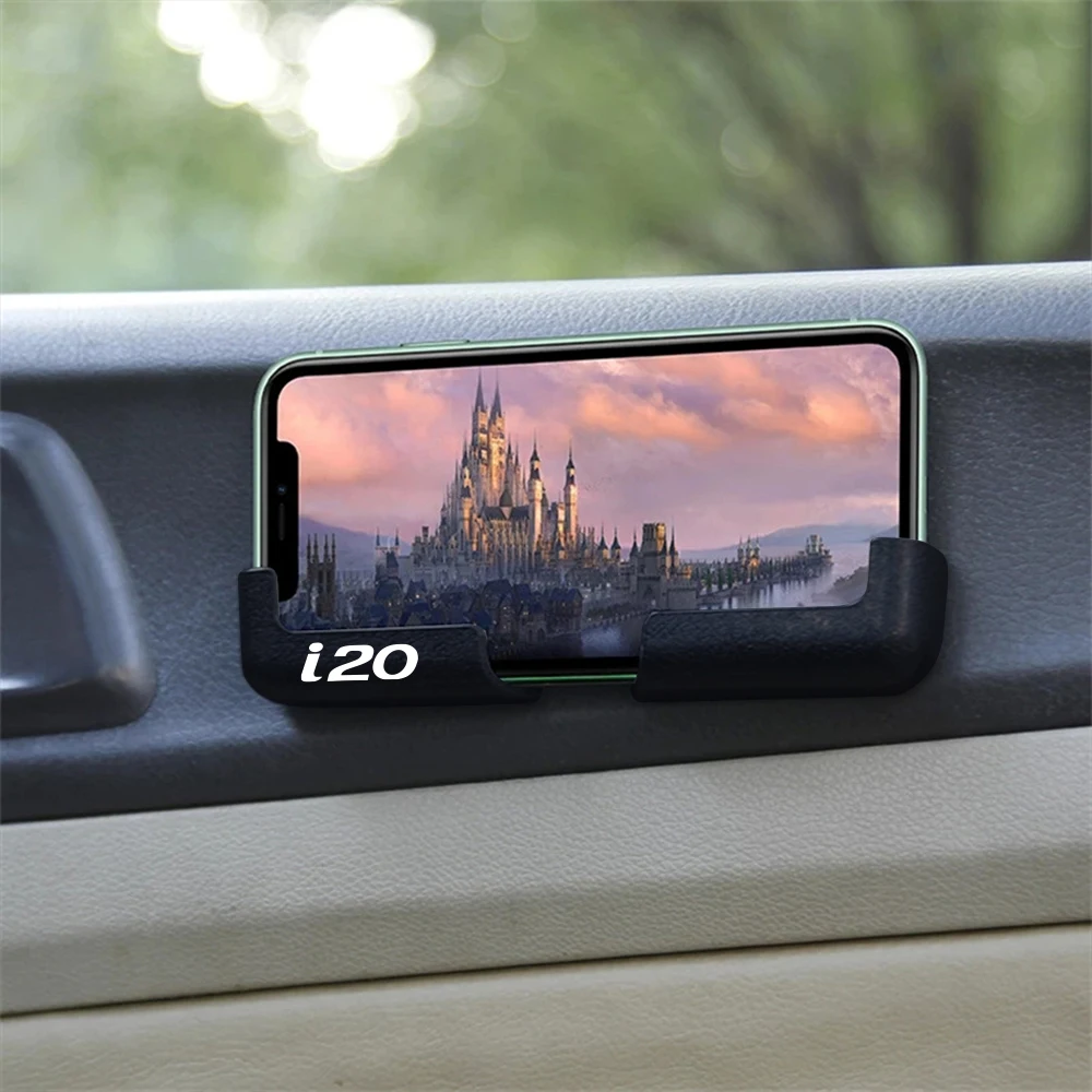 Support Magnétique Pour Téléphone Voiture Hyundai Tucson 2025 - Pivotant 360°, Fixation Tableau De Bord, Silicone Anti-rayure