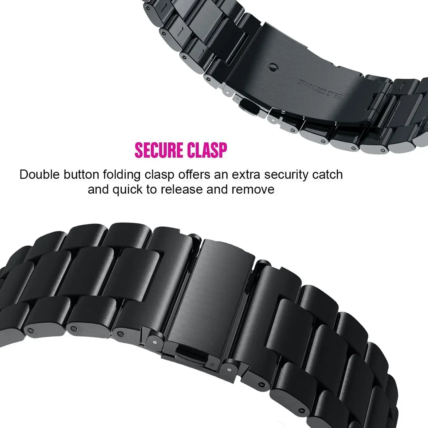 Bracelet pour Samsung Galaxy Watch 3, 4, 5 Pro