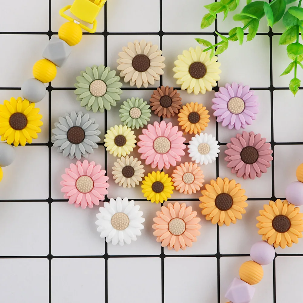 Perles en silicone Mini Flowers Matuts