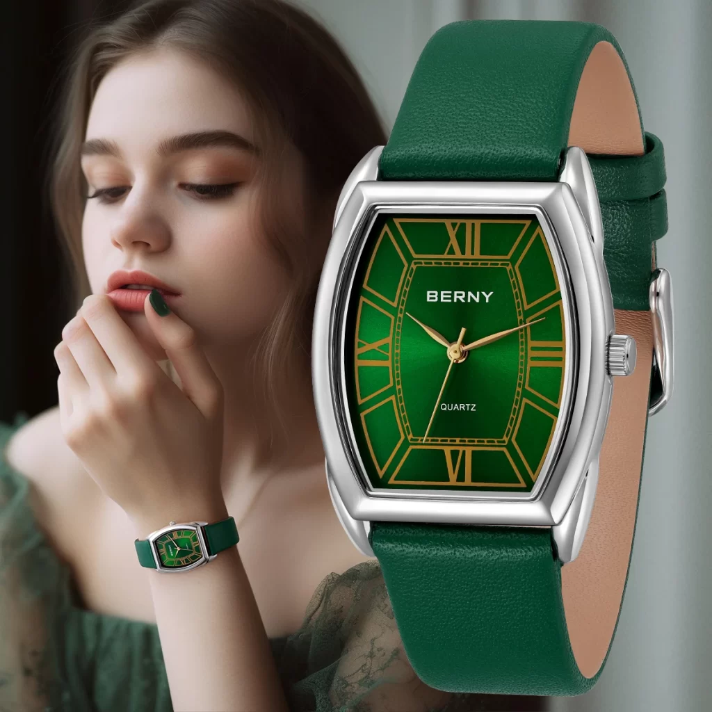 Montre Rectangulaire Femme Vintage