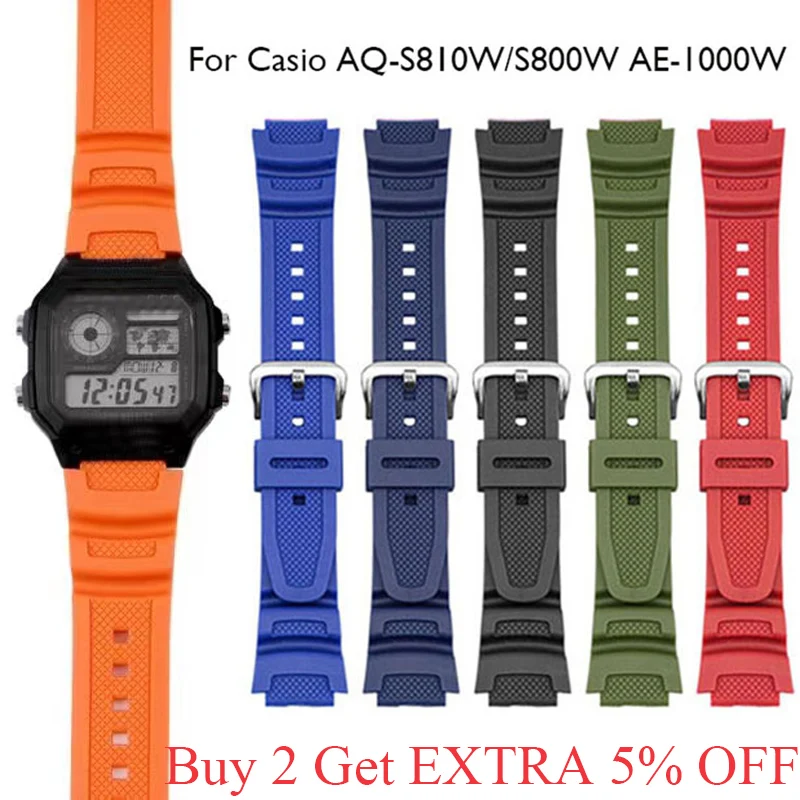 Bracelet Montre 18Mm Silicone