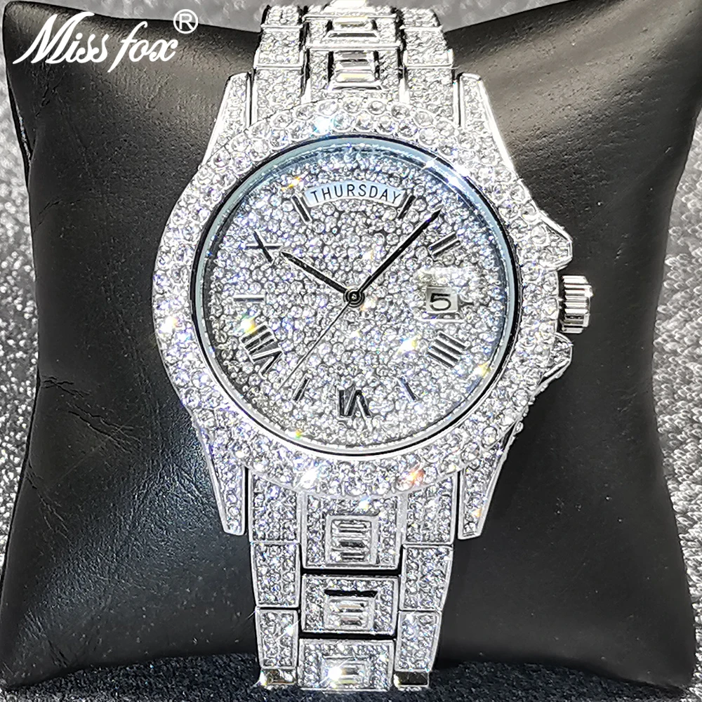Montre Bling Bling Homme