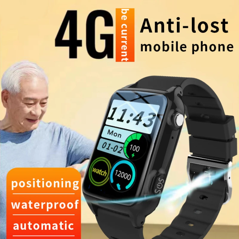 Montre Alarme Personnes Âgées